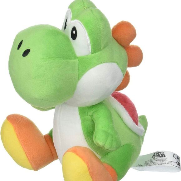 NWT BIG Nintendo Super Mario Bro Yoshi Plush Green 14” - Picture 1 of 4